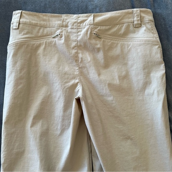Athleta Wide Straight Leg Mid Rise Pants Size 12T - Picture 11 of 13